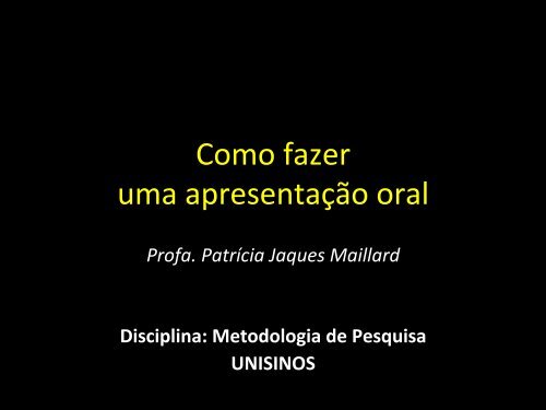 slides - Unisinos