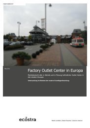 Factory Outlet Center in Europa - Ecostra