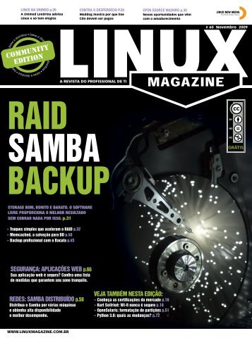 SEGURANÃA: APLICAÃÃES WEB p.66 REDES - Linux Magazine ...