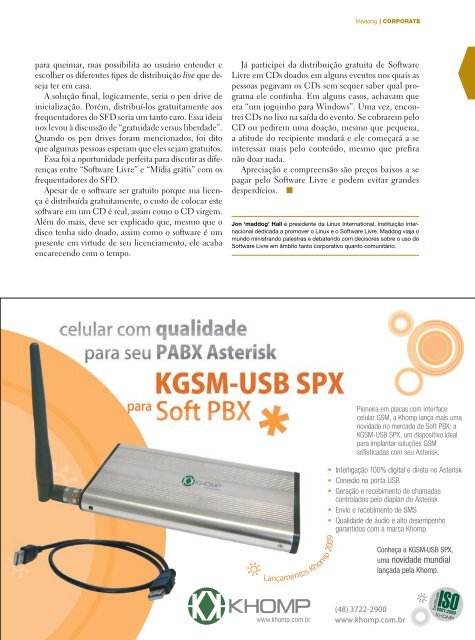 SEGURANÃA: APLICAÃÃES WEB p.66 REDES - Linux Magazine ...