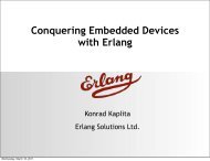 Conquering Embedded Devices with Erlang - Erlang Solutions