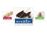 Event Catering Broschüre. - Business-Catering in Berlin - Aveato ...