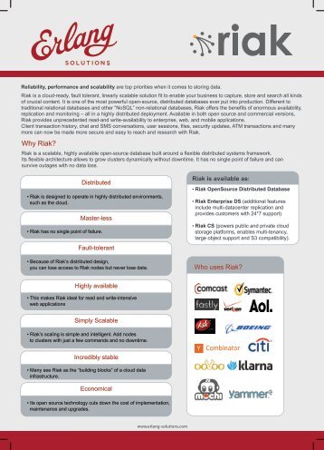 Riak Collateral.pdf - Erlang Solutions