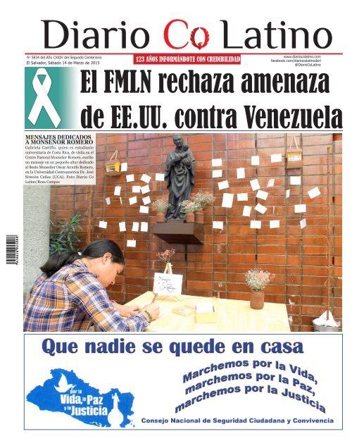 Edición 14 de Marzo de 2015