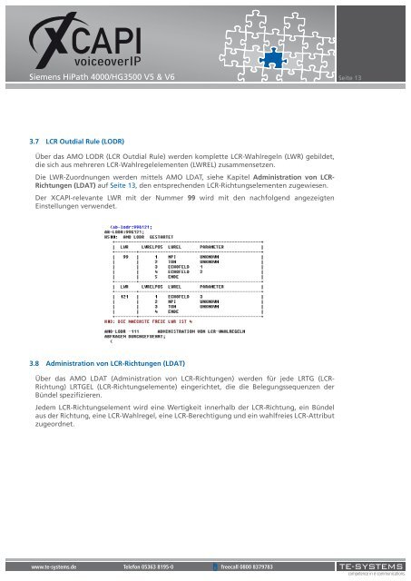 Siemens HiPath 4000/HG3500 V5 & V6 - C3000 - Support