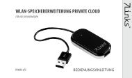 WLAN-SPEICHERERWEITERUNG PRIVATE CLOUD