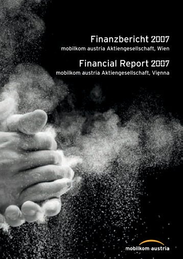 Finanzbericht Financial Report - mobilkom austria