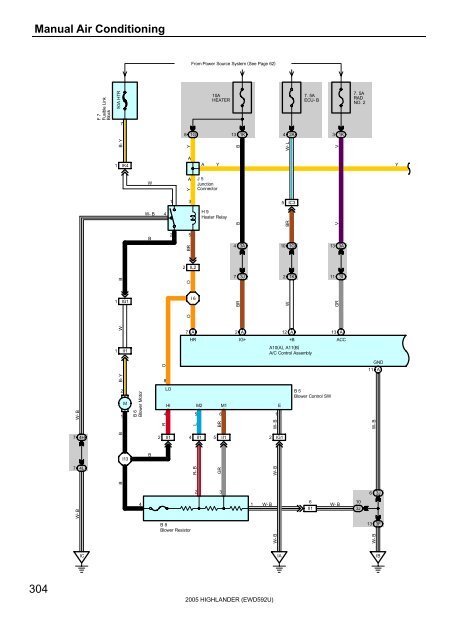 304 Manual Air Conditioning - Highlander Club