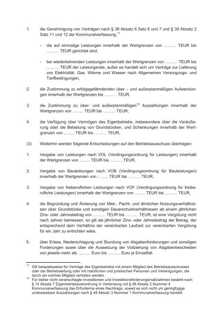 Muster 13 zur EigVO - und Rechnungswesen - Mecklenburg ...