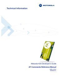 AT Commands Reference Manual - wireless netcontrol GmbH