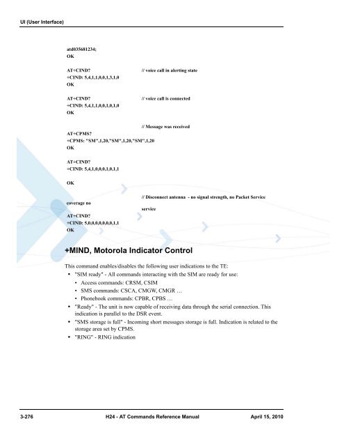 AT Commands Reference Manual - wireless netcontrol GmbH