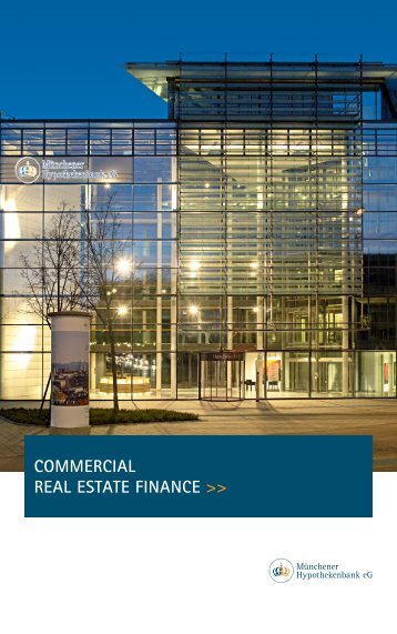 commercial real estate finance - Münchener Hypothekenbank eG
