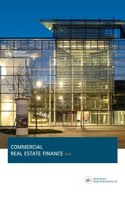 commercial real estate finance - Münchener Hypothekenbank eG