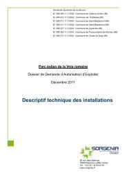 Descriptif technique des installations - PrÃ©fecture des Vosges