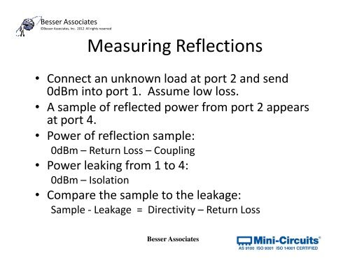 Power Dividers, Couplers and Combiners Combiners