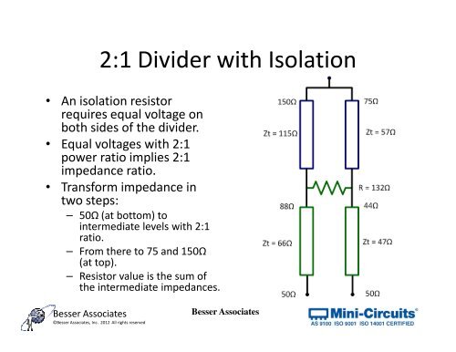 Power Dividers, Couplers and Combiners Combiners