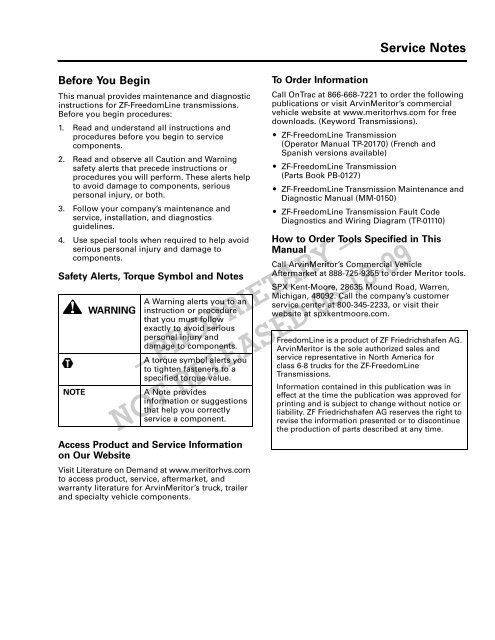 Meritor Transmission Ratio Chart