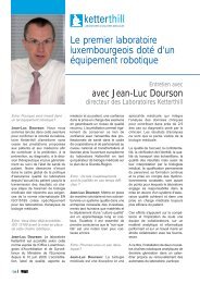 avec Jean-Luc Dourson Le premier laboratoire ... - LLAM