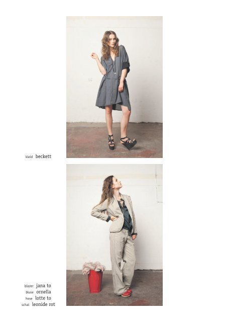 lookbook frauen 2012 - Hannes Roether