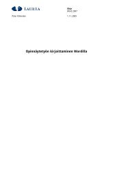 OpinnÃ¤ytetyÃ¶n kirjoittaminen Wordilla - ViestintÃ¤piste Laurea ...