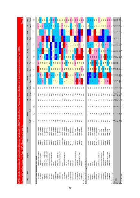 Characterization of maize germplasm grown in eastern and ... - cimmyt