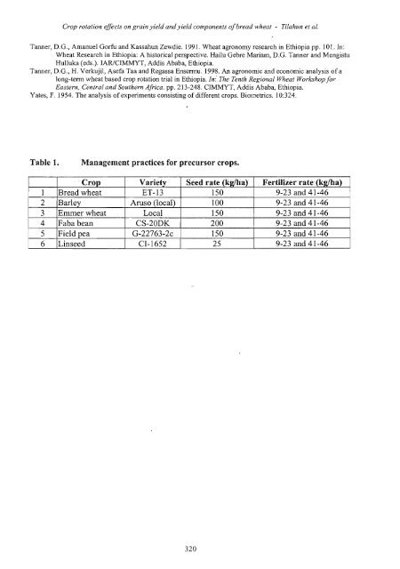 The Eleventh Regional Wheat Workshop For Eastern ... - Cimmyt