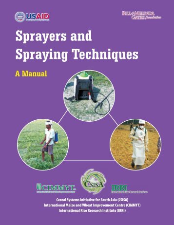 Sprayers and Spraying Techniques â A manual - cimmyt