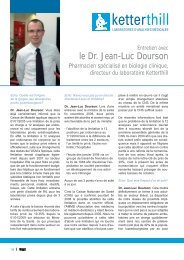 le Dr. Jean-Luc Dourson - LLAM