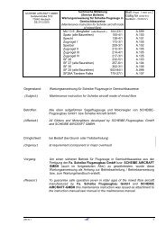 Wartungsanweisung fÃ¼r Scheibe-Flugzeuge in Gemischtbauweise