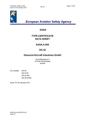 european type certificate
