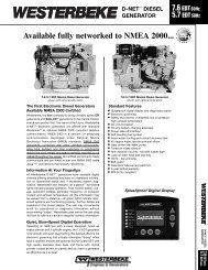 Available fully networked to NMEA 2000...