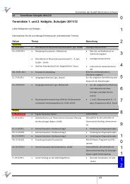 Terminliste 1. und 2. Halbjahr, Schuljahr 2011/12 - Vs-koesching.de