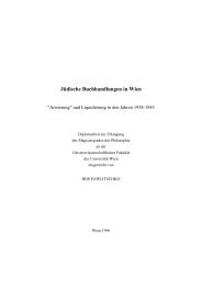 Jüdische Buchhandlungen in Wien - Wiener Stadt- und ...