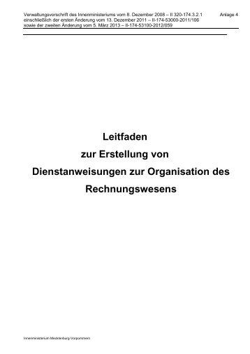 Leitfaden zur Erstellung von Dienstanweisungen (Teile 1-7) - und ...