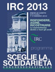 programma - I.R.C. Italian Resuscitation Council