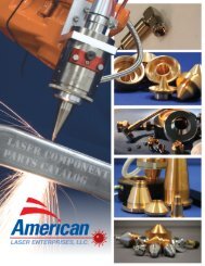 Trumpf Parts Catalog - American Laser Enterprises, LLC.