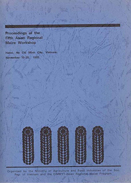 Proceedings of the Fifth Asian Regional Maize Workshop - Search ...