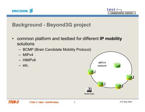 Simulation and load testing with TTCN-3 Mobile Node Emulator