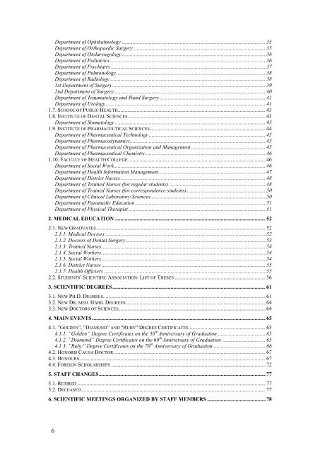 Department of Internal Medicine - Debreceni Egyetem Orvos- Ã©s ...