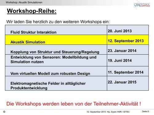 EinfÃ¼hrung / Begriffe / Einordnung... / HSR / SITEC - bei der IG VPE ...