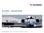 Jet Aviation - Corporate Profile - IPEK