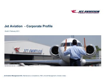 Jet Aviation - Corporate Profile - IPEK