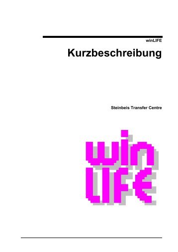 winLIFE Kurzbeschreibung - FEM - Berechnung
