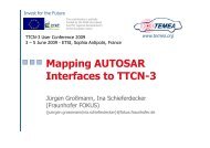 Mapping AUTOSAR interfaces to TTCN-3