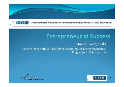IP Entrepreneurial success