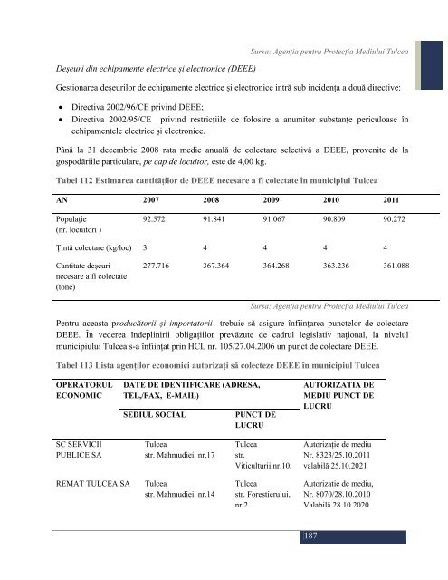 strategia de dezvoltare a municipiului tulcea - Prefectura JudeÅ£ului ...