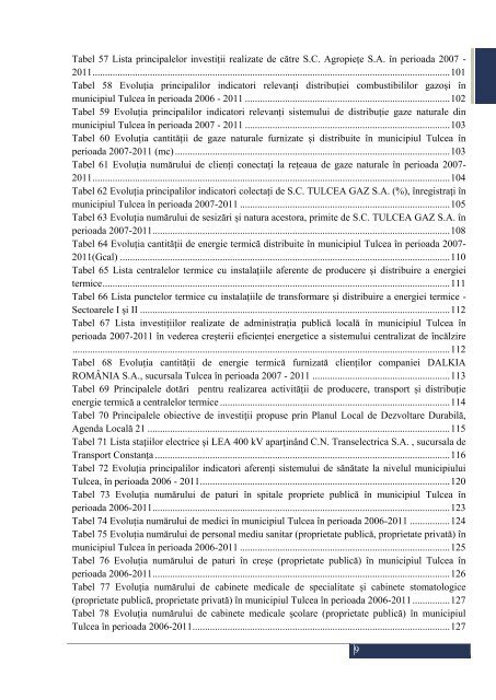 strategia de dezvoltare a municipiului tulcea - Prefectura JudeÅ£ului ...