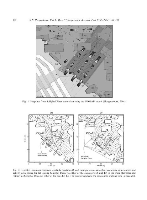 Pedestrian route-choice and activity scheduling theory and models