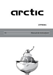 Descarca manual de utilizare - Arctic