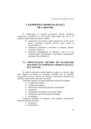 Capitolul 3. EXPERTIZA MEDICO-LEGALÄ PE CADAVRU